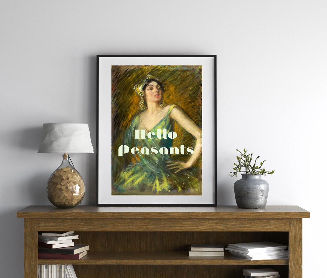 Funny Altered Art, Funny Printable Wall Art, Altered Art Printable