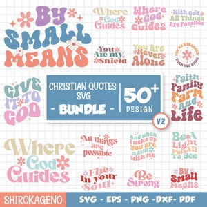 Pacote Svg cristão, Svg religioso, Svg das Escrituras, Versículo da Bíblia Svg, Svg abençoado, Jesus Svg, Deus Svg, Ore por isso, Arquivos cortados para Cricut V2