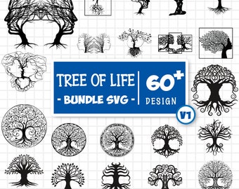 Tree of Life Svg Bundle, Tree of life Clipart, Tree With Roots Svg, Celtic Tree of Life Svg, Family Reunion Svg, Cut Files For Cricut V1
