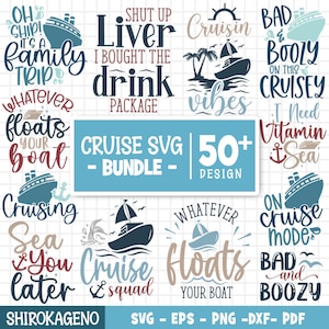 Cruise Svg Bundle, Anchor Svg, Boat Svg, Family Trip Svg, Oh Ship its a Family Trip Svg, Cruise Squad, The Cruise Ship, Cut Files For Cricut