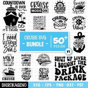Cruise Svg Bundle, Anchor Svg, Boat Svg, Family Trip Svg, Cruise Squad Svg, Vacation, The Cruise Ship, Oh Ship Svg, Cut Files For Cricut V1