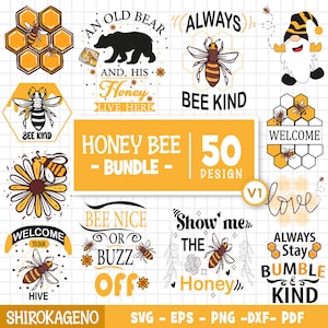 Honey Bee Svg bundel, Bee Svg, Bee Png, honingraat Svg, Bee Clipart, Queen Bee Svg, Bee Hive Svg, schattige Bee Svg, Bumble Bee Svg, honing Svg V1