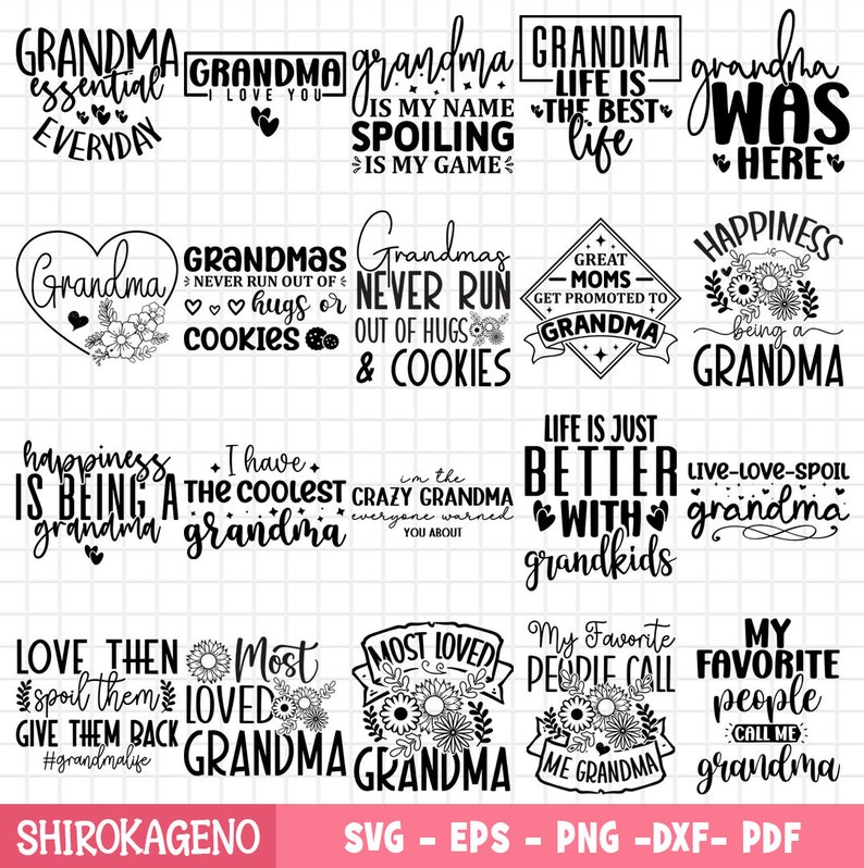 Grandma Svg Bundle,Grandma Shirt Svg,Grandma Life Svg,Grandma Heart Svg,Best Grandma Svg,Blessed Grandma Svg,Grandparents Svg,Grandma Svg,Grandkids Svg,Grandma Bundle Svg,Mothers Svg Bundle,Grandma Cut File,Motherhood Svg