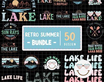 レトロな夏の SVG バンドル、夏の SVG、ビーチの SVG、夏の SVG、ビーチの面白い名言 SVG、夏の名言 SVG、こんにちは夏