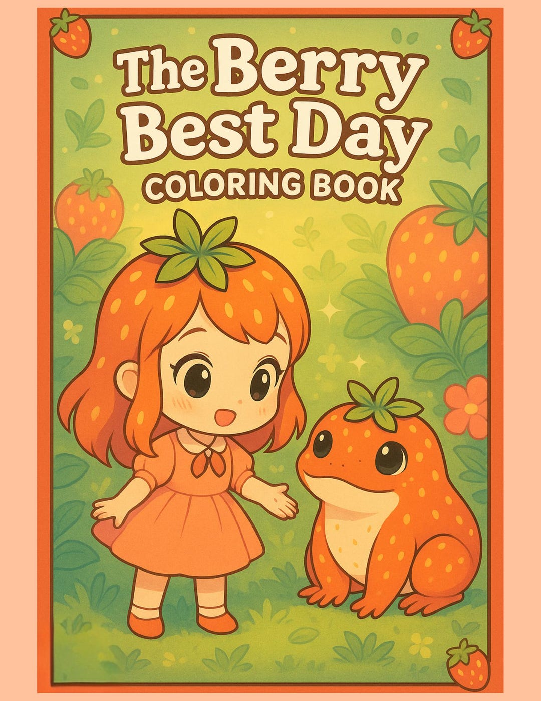 The Berry Best Day Coloring Book Cute and Cozy Digital Coloring Pages ...