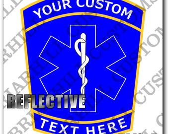 Autocollants Étoile De Vie Medical EMS EMT - 127 Mm, Résistants Aux UV Et Intempéries