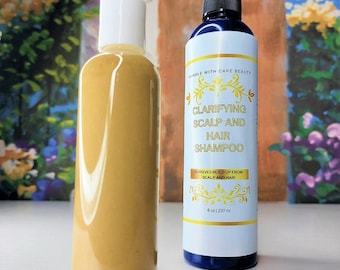 African Black Soap Clarifying Shampoo: Scalp Detox