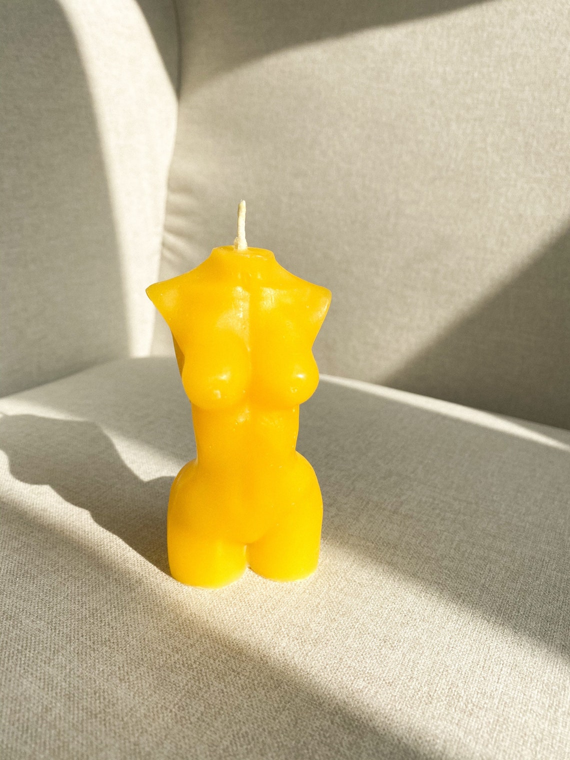 BODY CANDLE Female Body Torso Candle Candele Scented Etsy