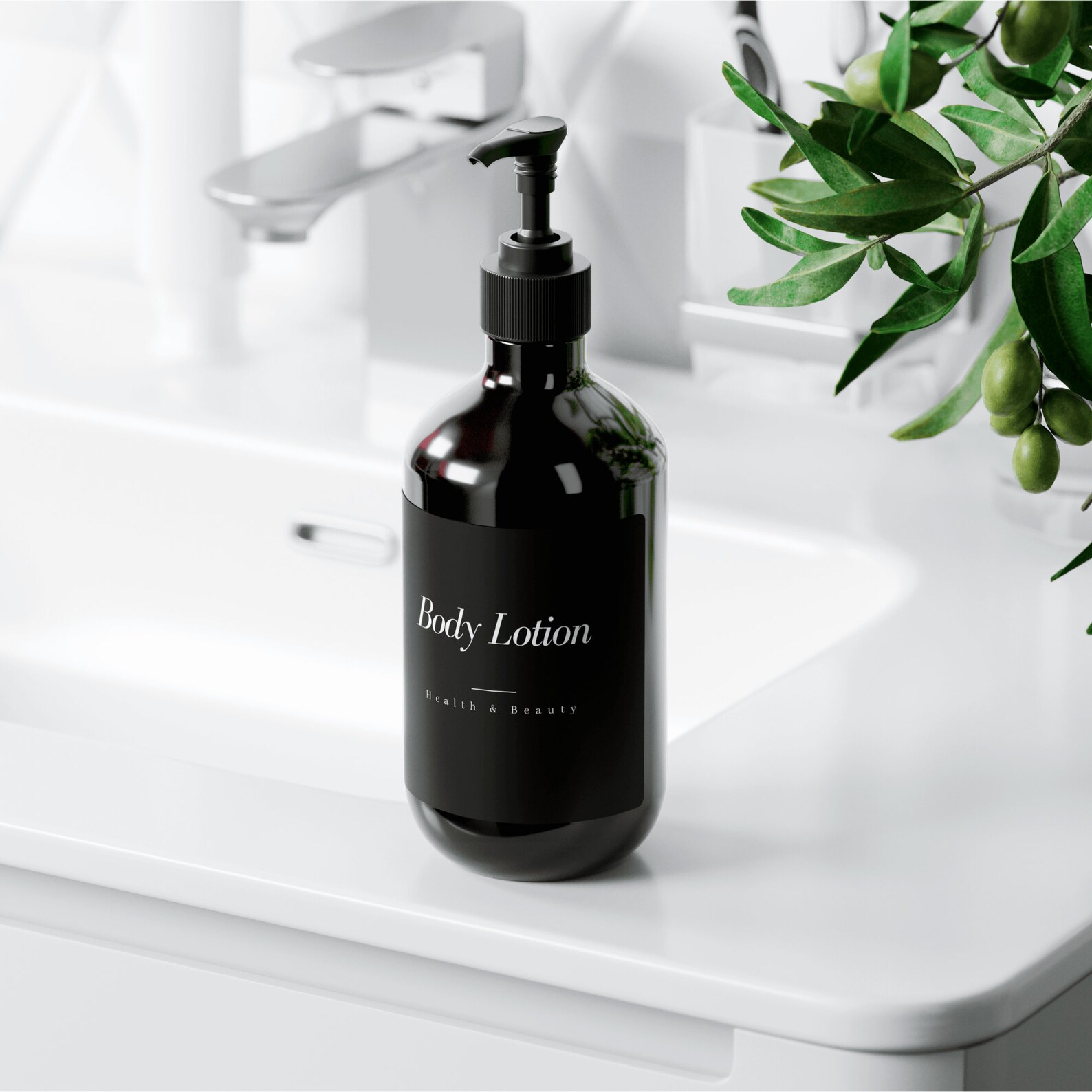 Printable Bathroom Organization Labels | for Storage Jars, Bottles or Canisters | Printable ...