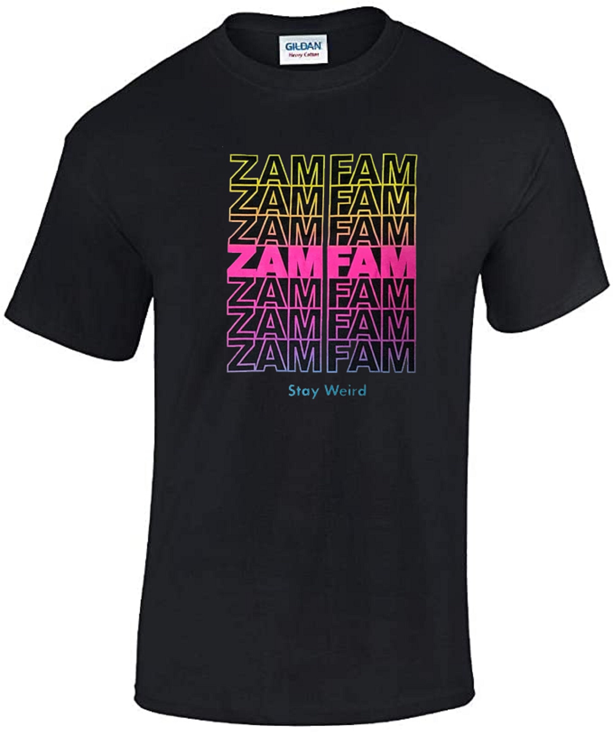 Zamfam Kids T-shirt stay Weird Rebecca 