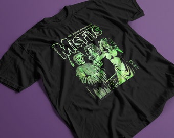 Misfits Skull Band Body Horror Punk Unisexe Noir Rocker Toddler Kid T-Shirt 