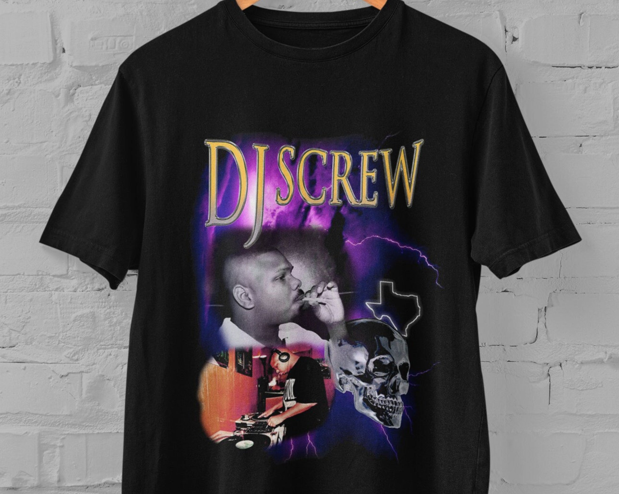 Discover DJ Screw Shirt 90s Vintage Rapper T-shirt