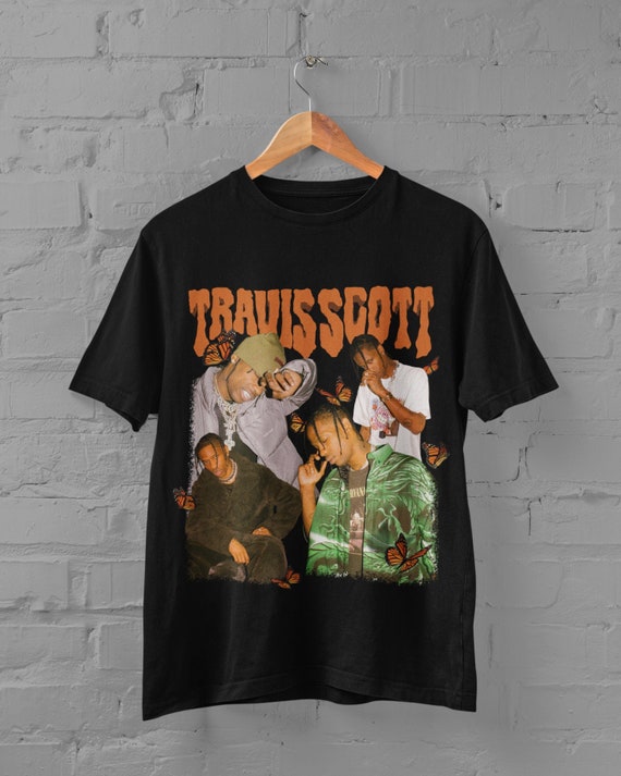 Travis Scott Shirt vintage Rappper T-shirt Sweatshirt | Etsy