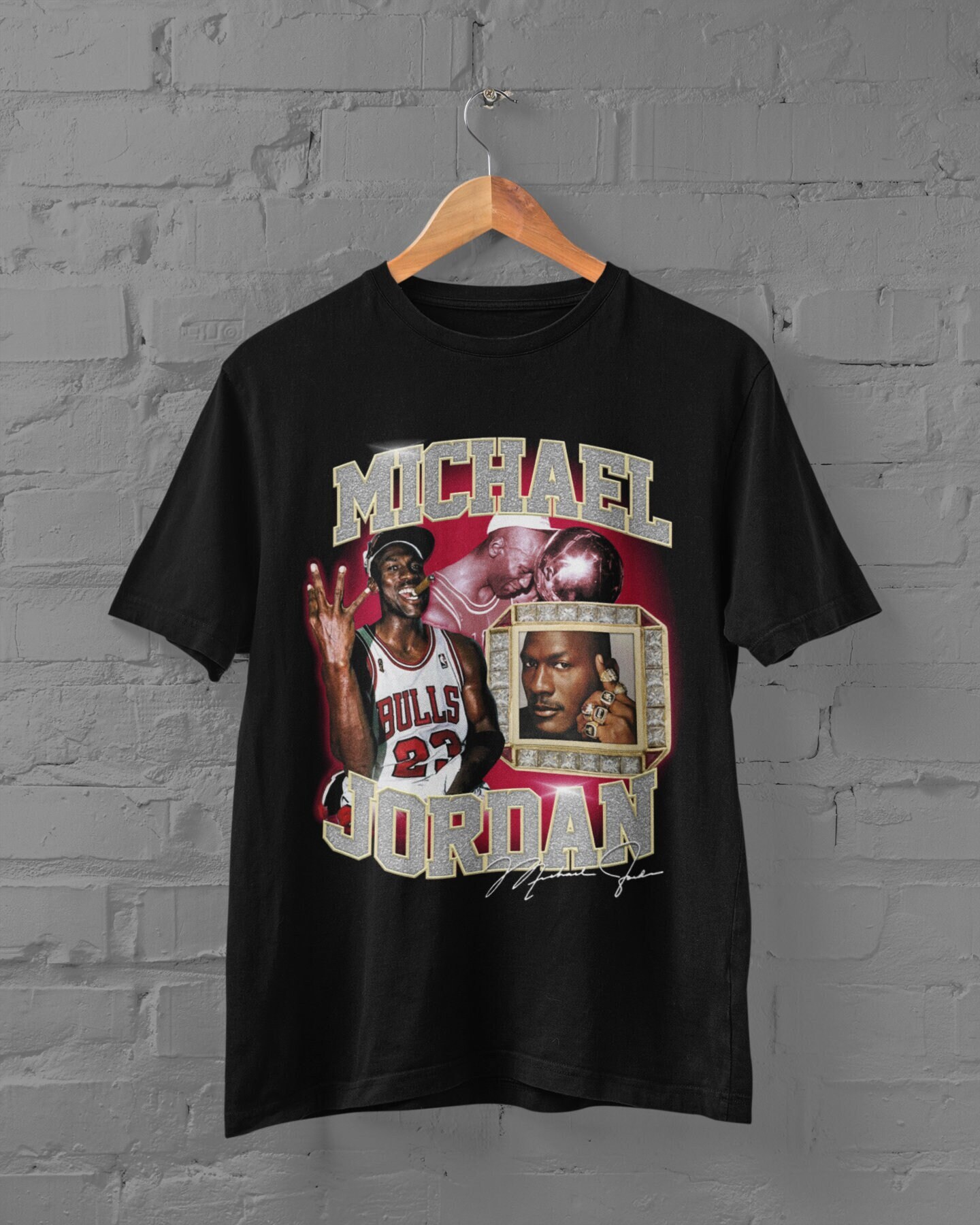 Michael Jordan Vintage Shirt Unisex-90s 