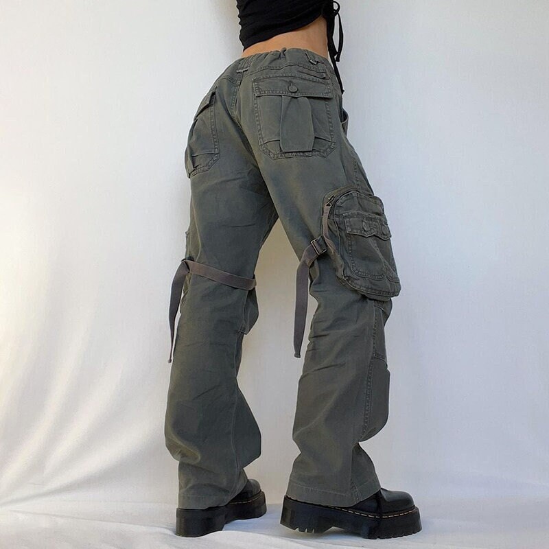 Denim Cargo Pants - Etsy