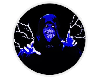 Darth Sidious Force Lightning Sticker | Sci-Fi Kiss-Cut Decal