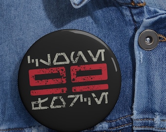 Star Wars Bad Batch - Clone Force 99 Custom Pin Buttons