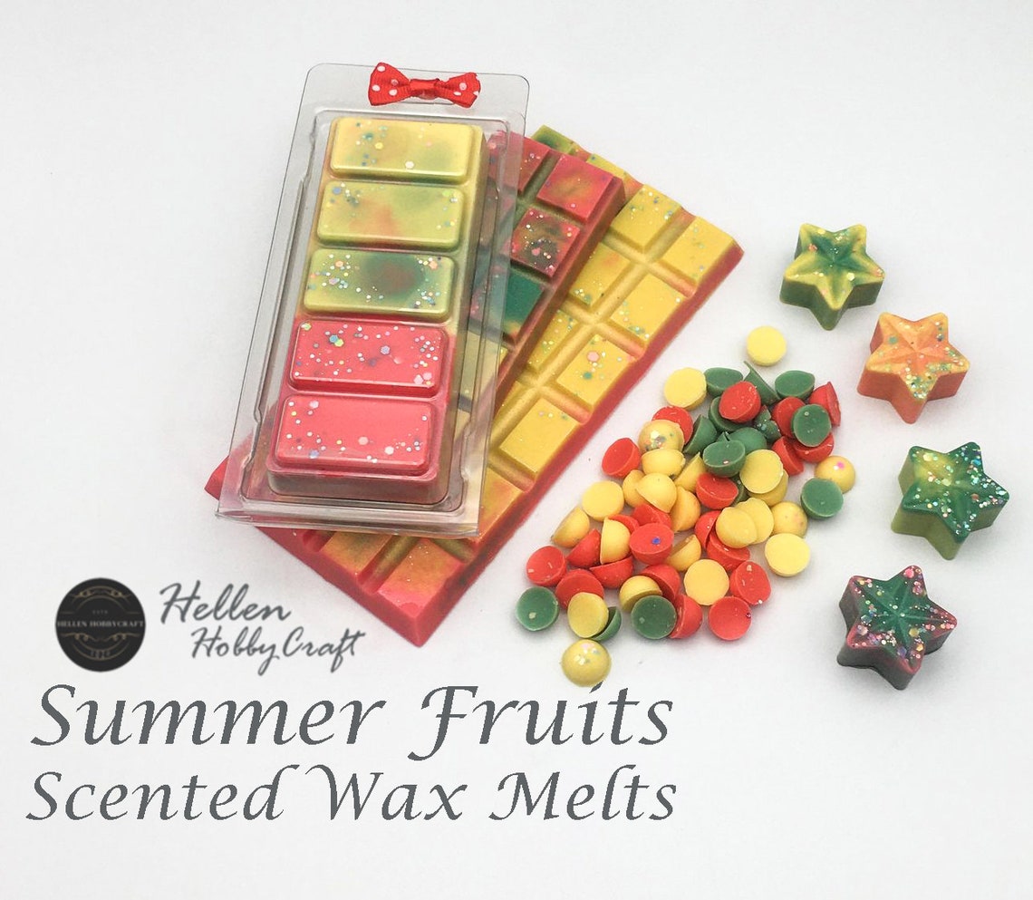 Summer Fruits wax melt Long lasting Highly scented by Summer Etsy
