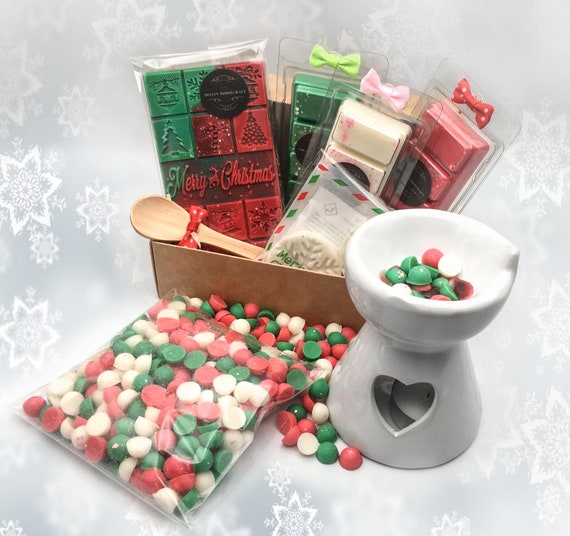 Christmas Wax Melts Bundle, Pix and Mix 6 Scents Wax Melt Gift Box 