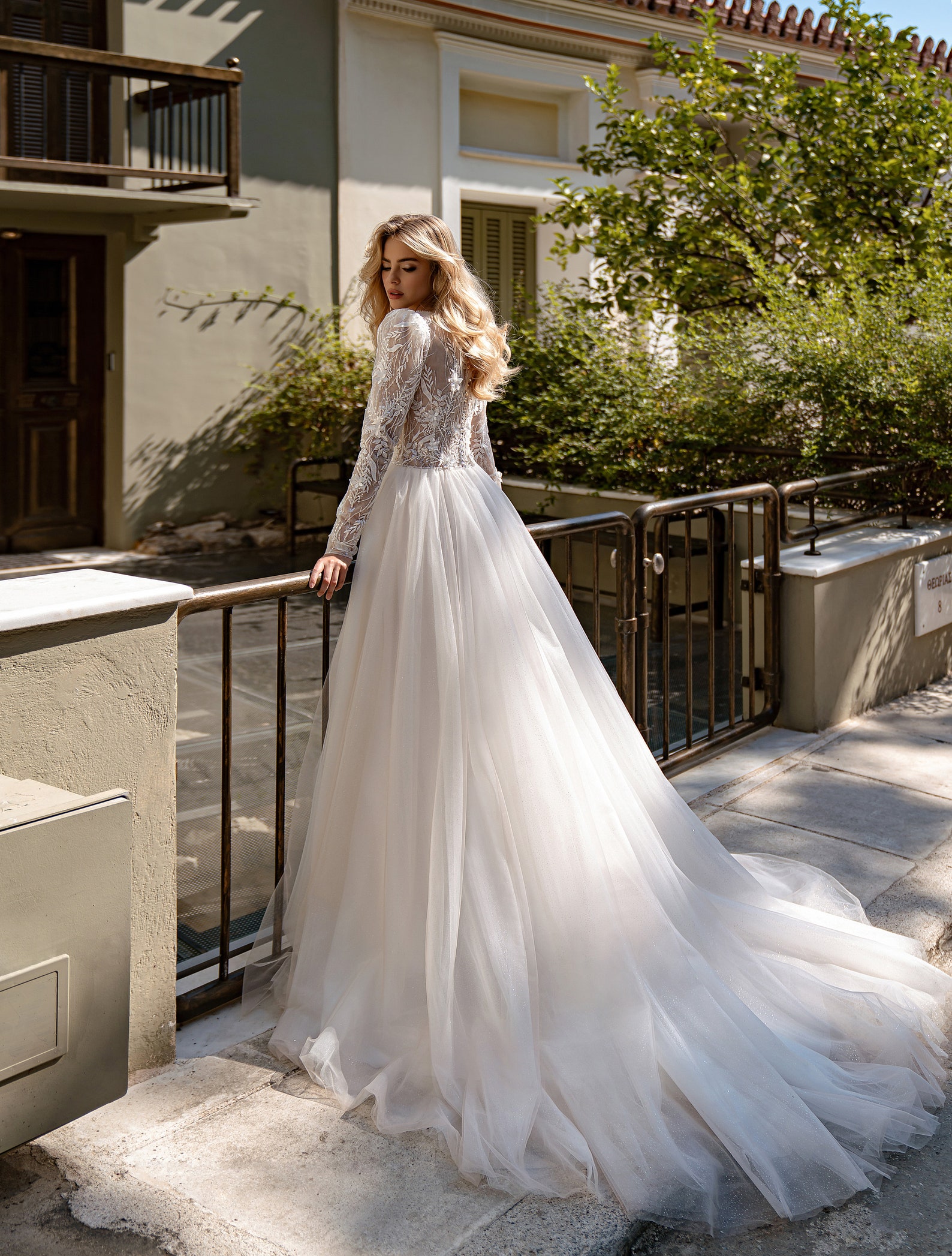 Royal Wedding Dress Aline Wedding Dress Long Sleeves Etsy Canada