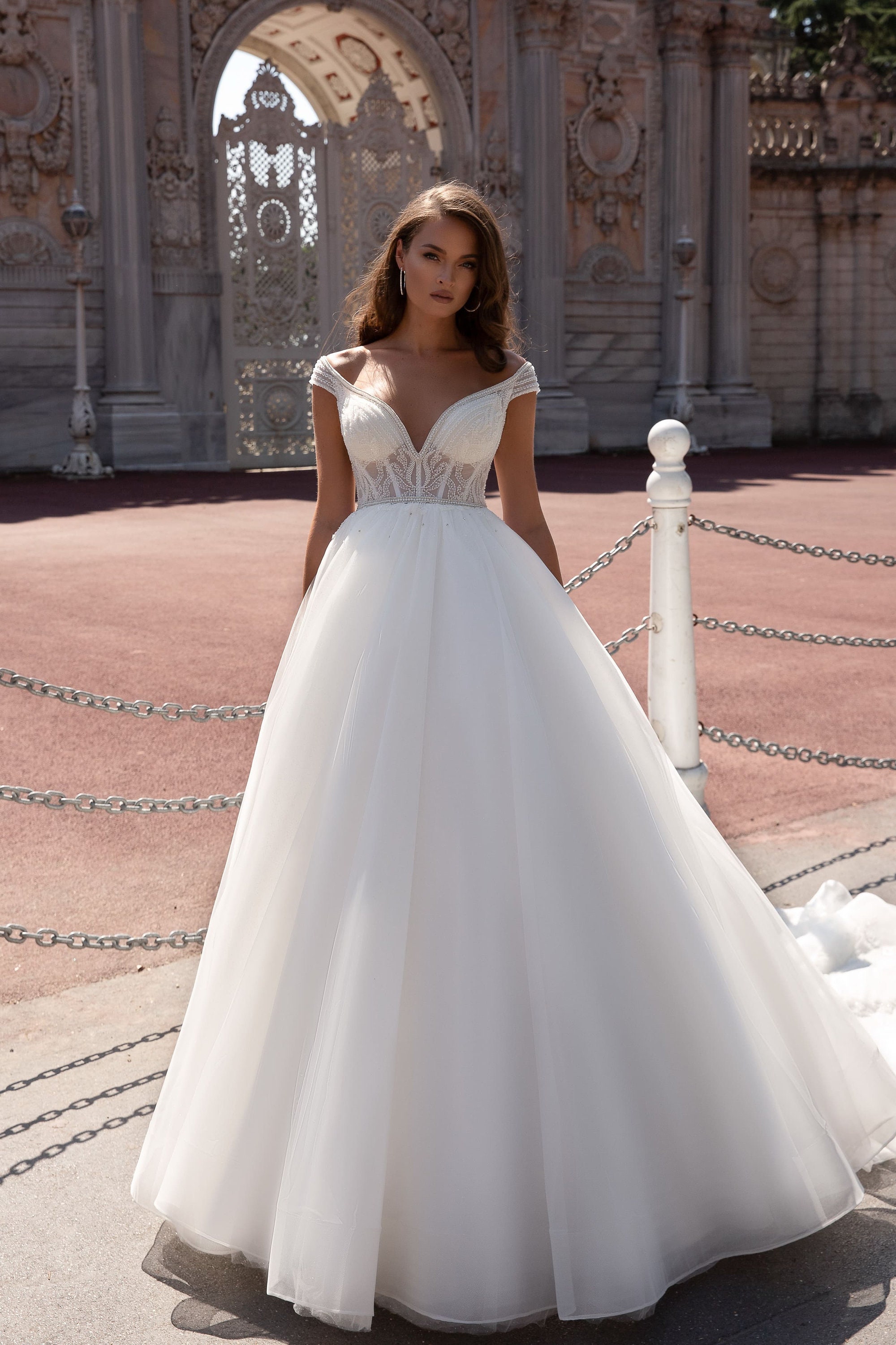 wedding gown tulle skirt