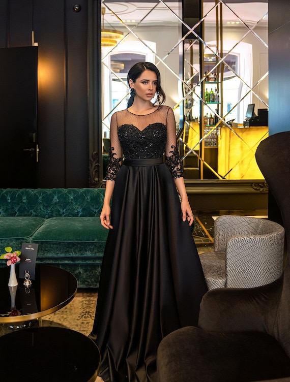 Dress long cheap elegant