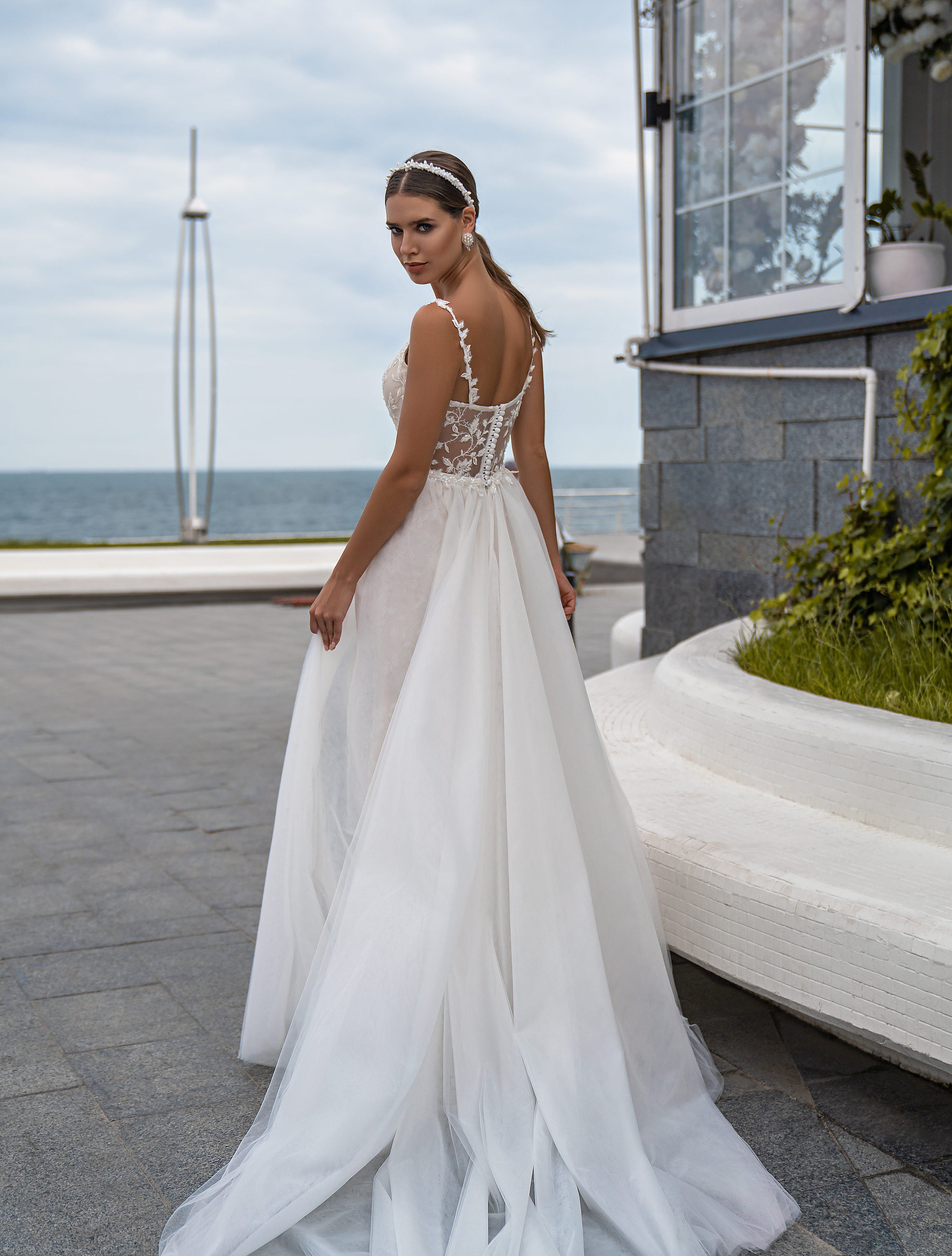 Beach wedding dress 2021 wedding dress trends sexy bridal | Etsy