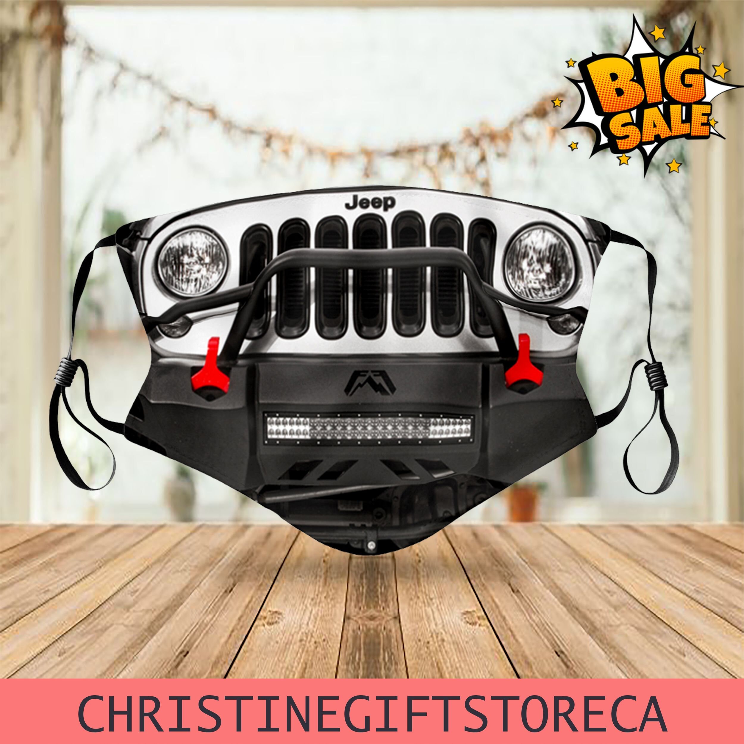 Face Car Jeep Masks Car Jeep Face Mask Jeep Face Mask Face Etsy