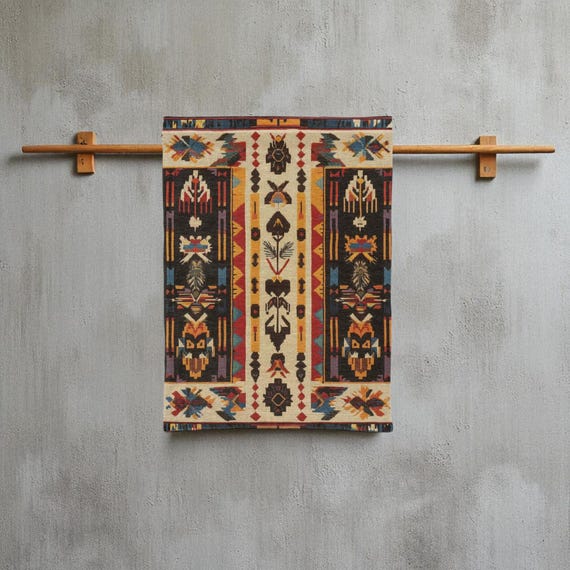Seminole Woven Tapestries with rod pocket