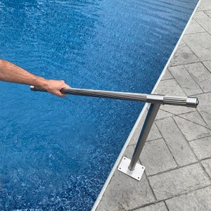 High-end Stainless steel pool handrail, single post, railing, pool grab bar,pool railing