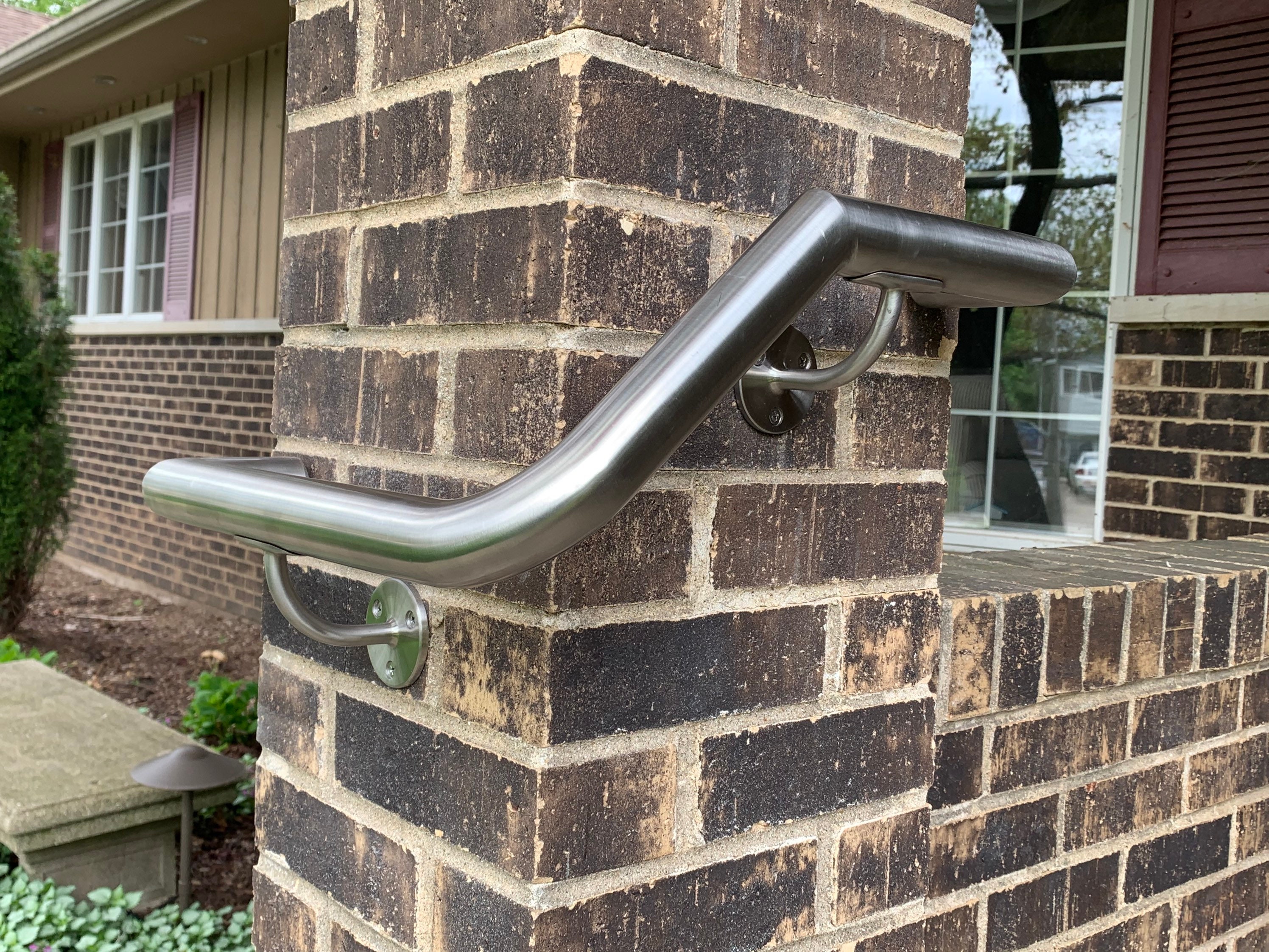 Stainless Steel Modern Handrail Corner Handrail Railing Etsy UK