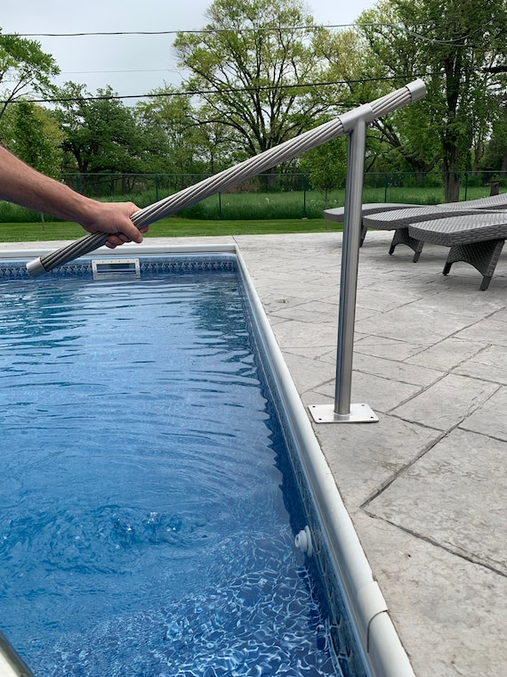 Swimming pool handrail discount