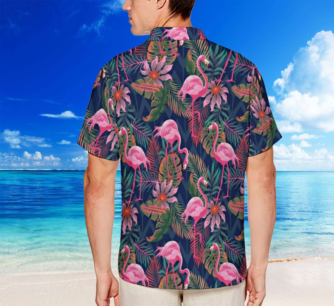 Flamingo Hawaii Shirt Flamingo Hawaiian shirt hawaii shirt | Etsy