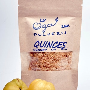 Quince honey powder, Organic berries, RAW,