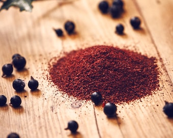 Blackcurrant powder, Organic berries, RAW, Vegan