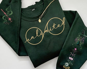 Elphaba&#39;s Glasses Sweatshirt: Wizard of Oz Musical Theatre Pullover