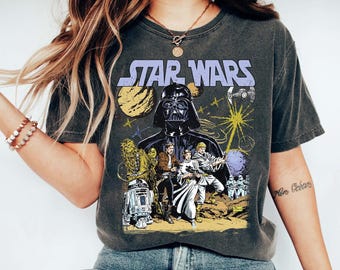 Retro Star Wars Comfort Colors Shirt: A New Hope Faded Tee