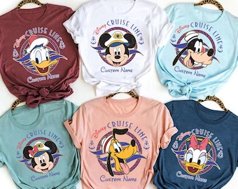 Personalized Disney Cruise Shirt, Mickey and Friends Vacation Tee