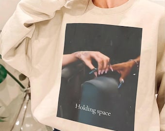 Wicked the Musical Sweatshirt: Holding Space Ariana Cynthia Meme