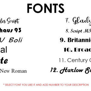 custom vinyl sticker design your own 3 different sizes 12 etsy