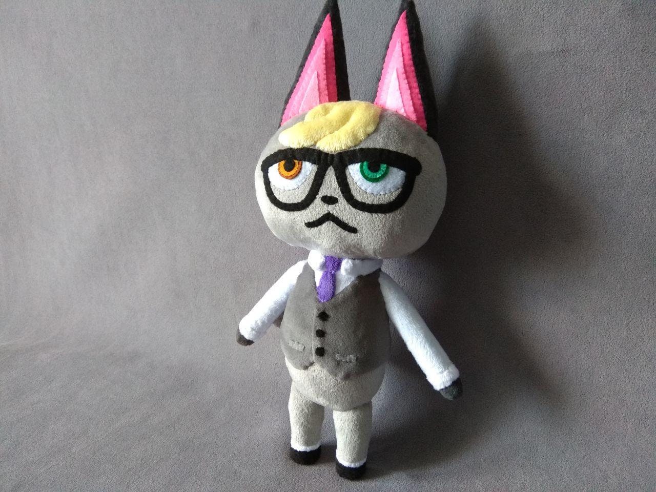 Raymond from Animal Crossing custom plush plush home decor Etsy