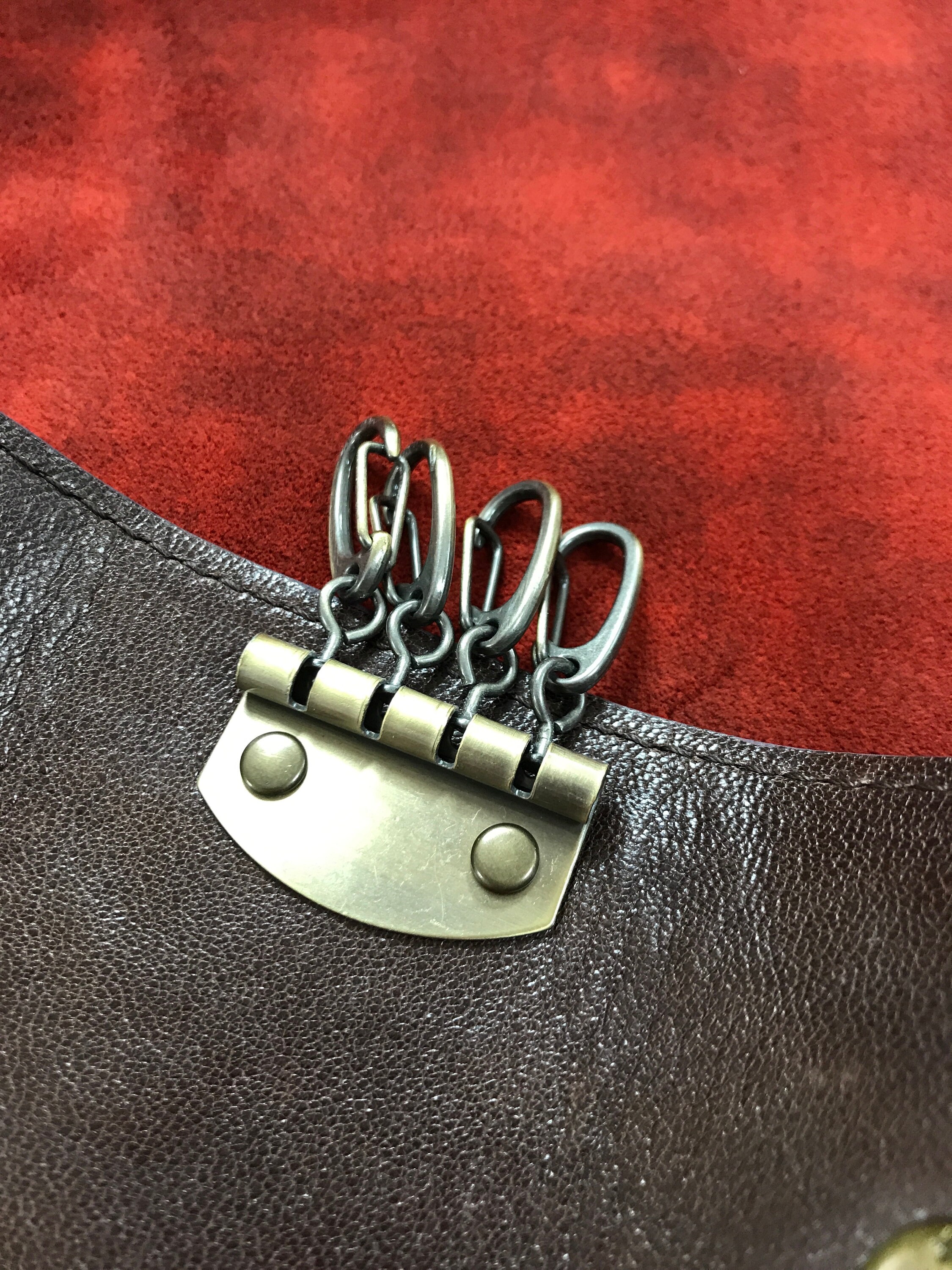designer key chain pouch