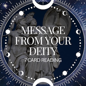 Deity-communicatie: diepgaande tarotlezing met 7 kaarten: