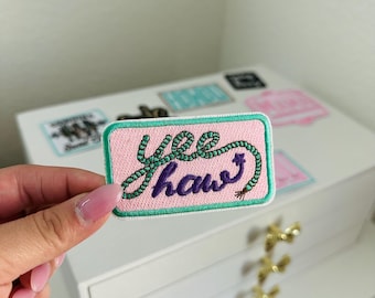 Trucker hat patches | cowgirl patches | hat patches | retro patches | iron on patches | embroidered patches | western patches | bag patches
