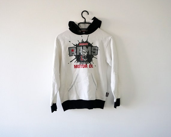 Felpa bianca deals di marca