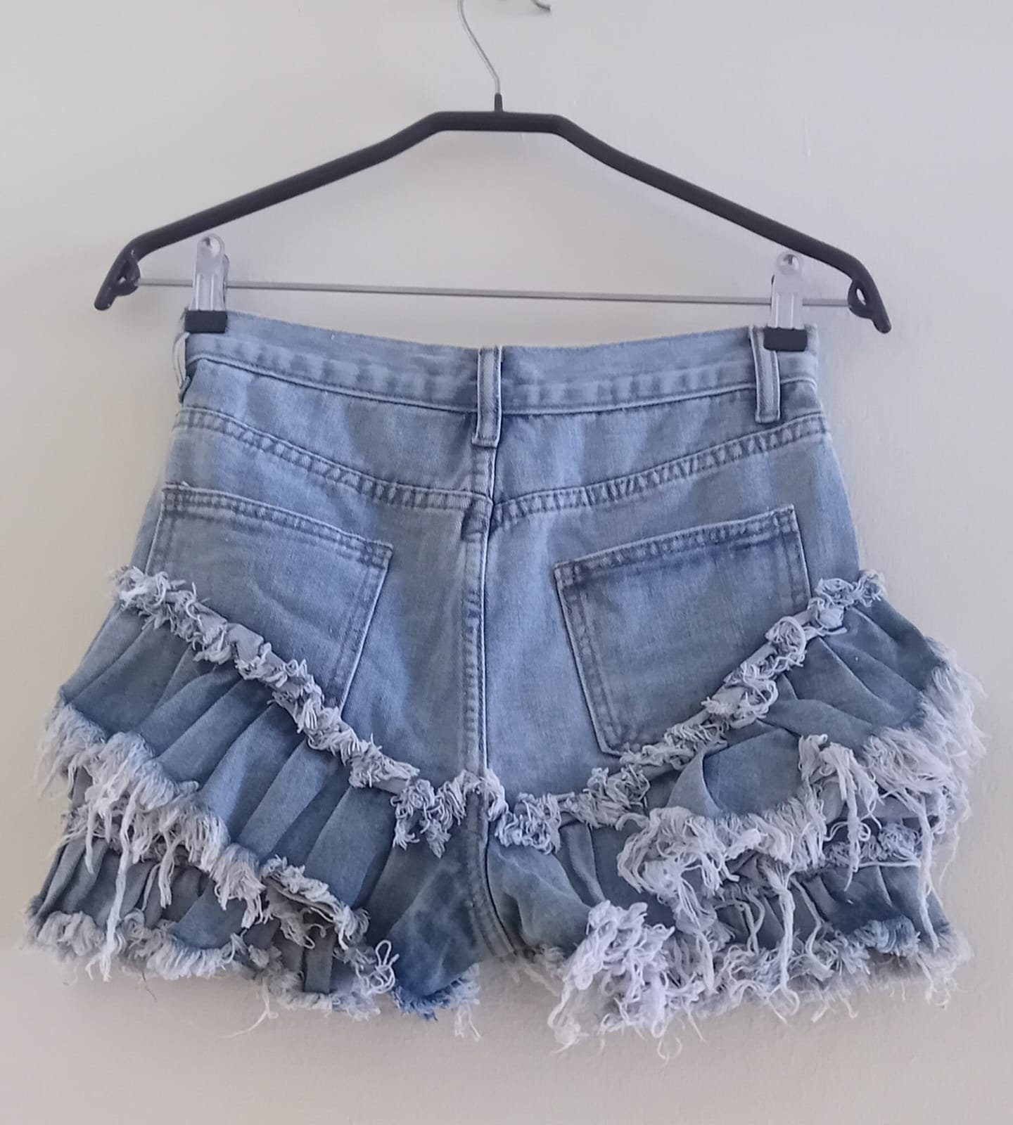 Vintage Blue Denim Shorts main image 1