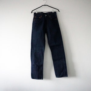 Vintage Levi Strauss Blue Denim Jeans High Waist Tapered Pants