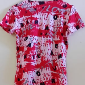 Vintage Labod T-Shirt, T-SHIRT, Kurzarm, Größe EU 42, UK 14, Made in Jugoslawien