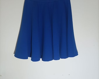 Vintage Blue Skirt Cut into a circle skirt