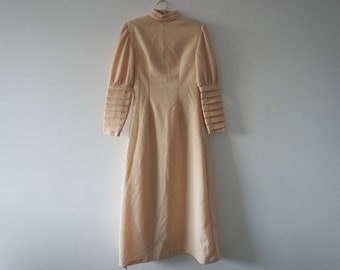 Vintage Diolen Loft Dress 1970s Dress 